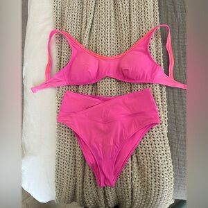 Fabletics Hot Pink Women's Bikini Set